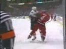 Best Hockey Fight 1 Punch Knock Out